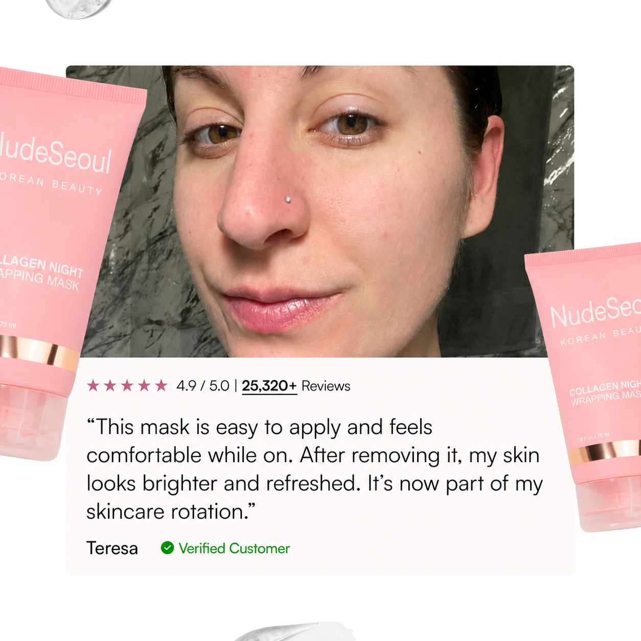 NudeSeoul Collagen Night Wrapping Mask